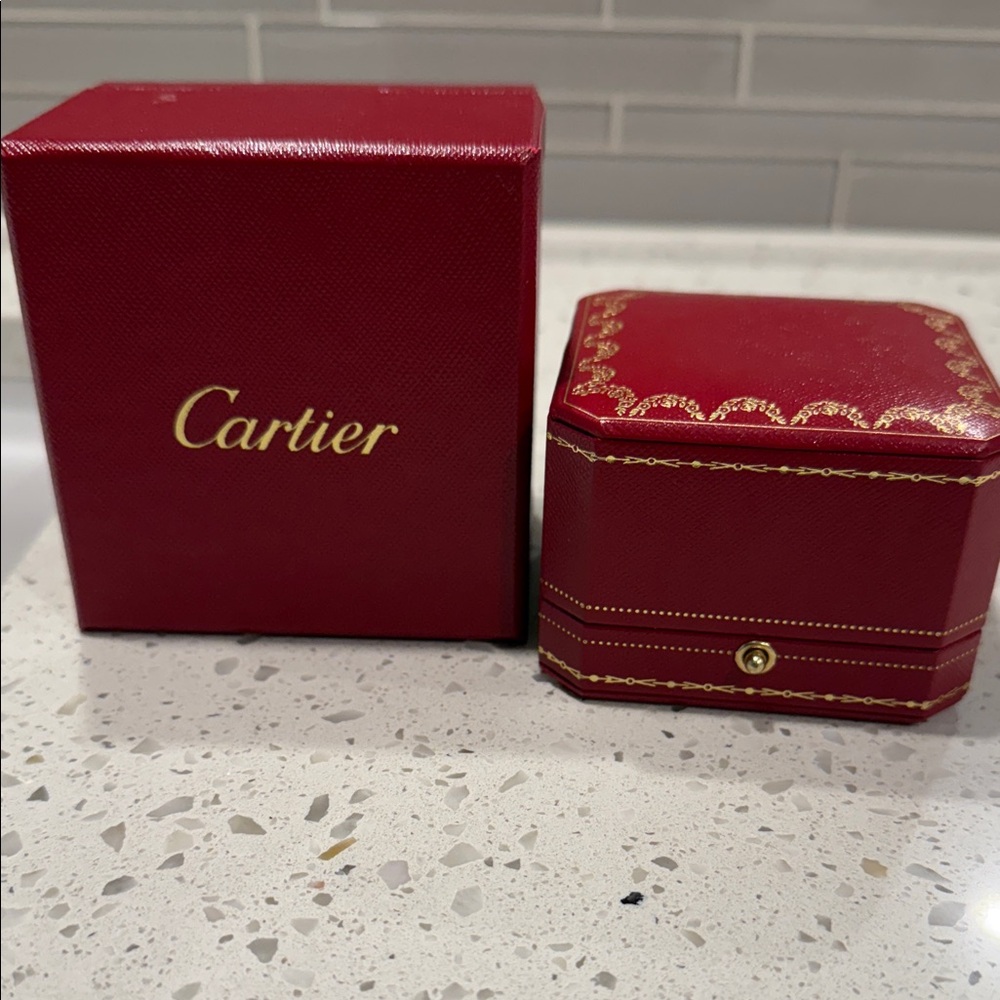 Cartier Platinum Ring size 5.25 - Picture 3 of 7